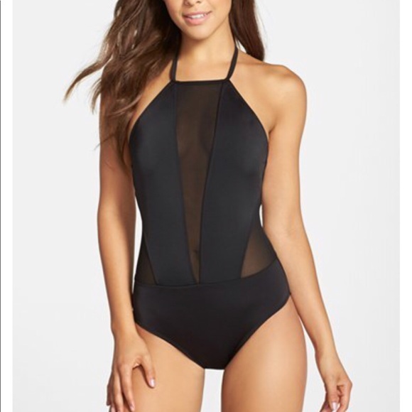 Ted Baker Other - Ted Baker Mesh SwimSuit One Piece Black NWOT B402